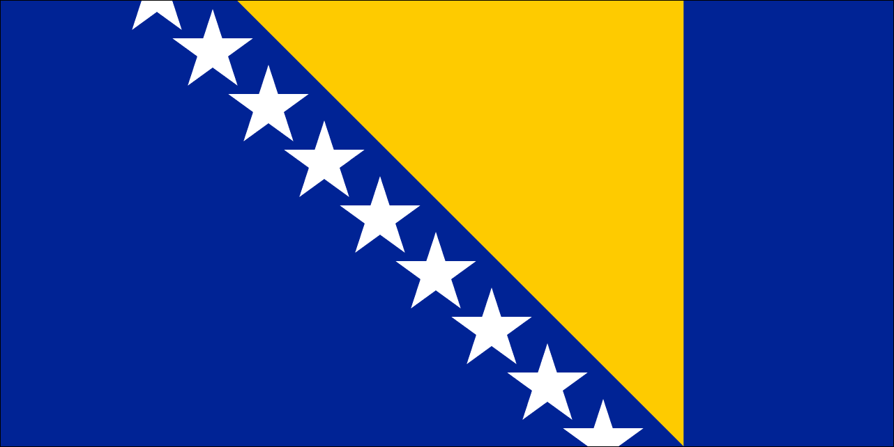 Boznia and Herzegovina flag